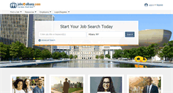 Desktop Screenshot of jobsinalbany.com