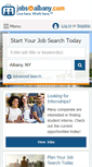 Mobile Screenshot of jobsinalbany.com